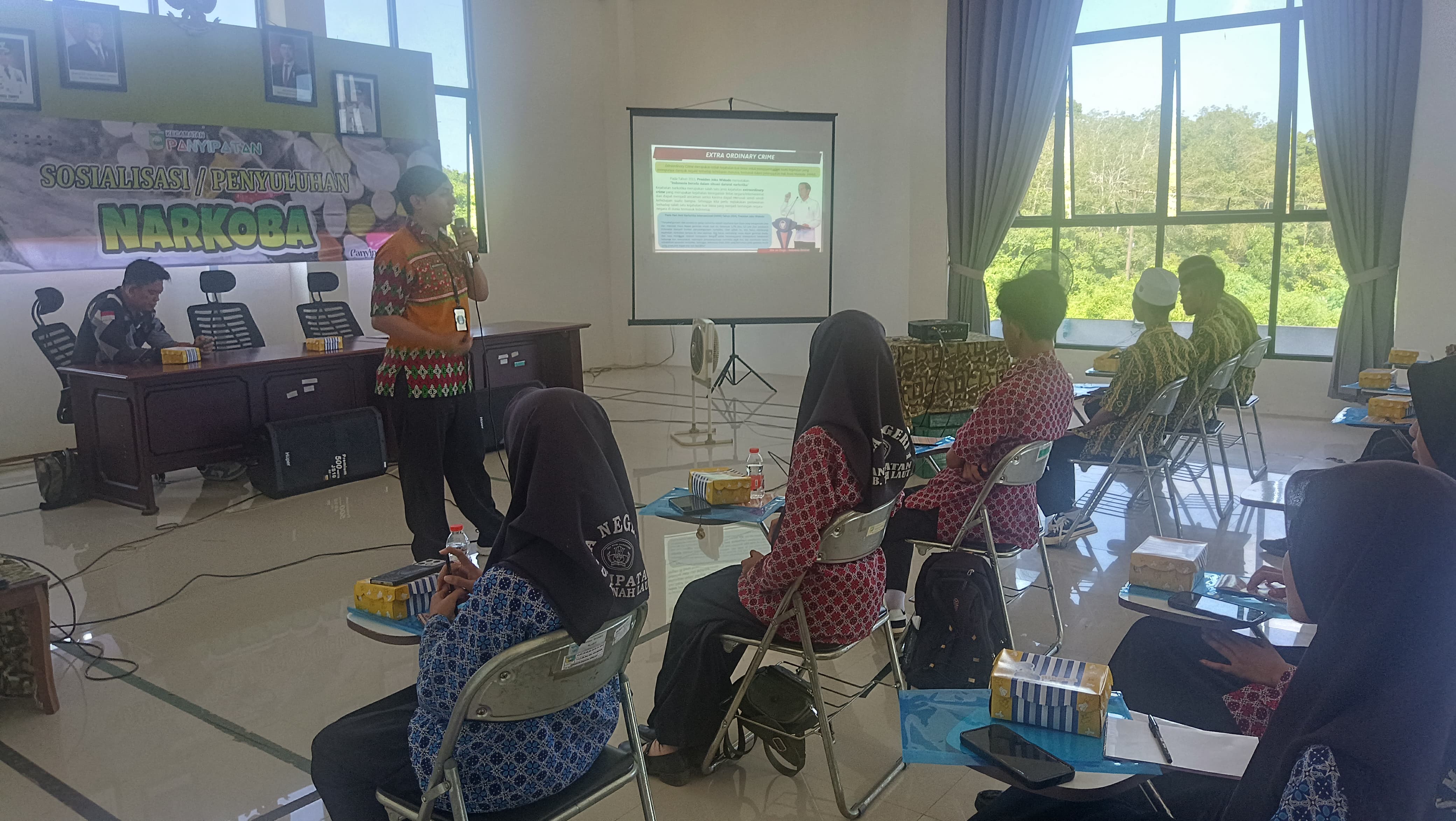 Generasi Anti Narkoba: BNNK Tanah Laut Gali Kesadaran Pelajar Panyipatan