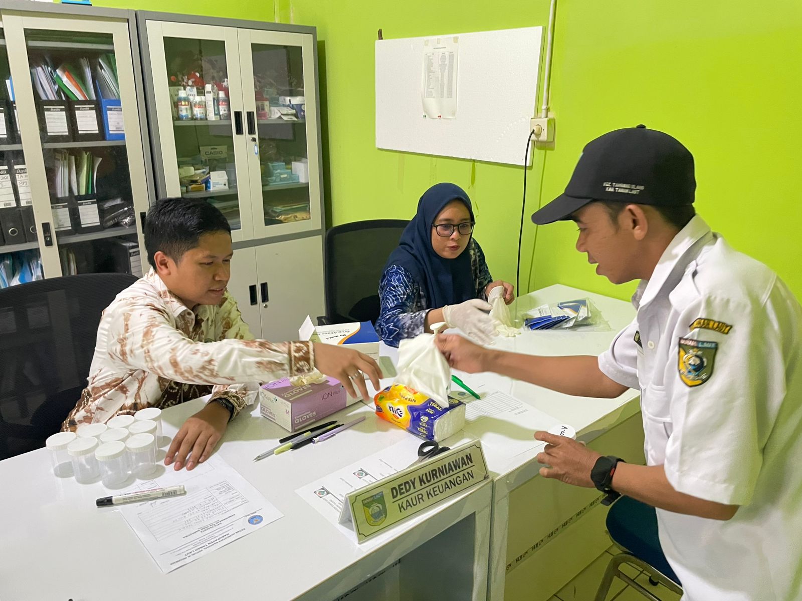 Aparat Desa Martadah Terbukti Bebas Narkoba, Wujudkan Pemerintahan Berintegritas Tinggi