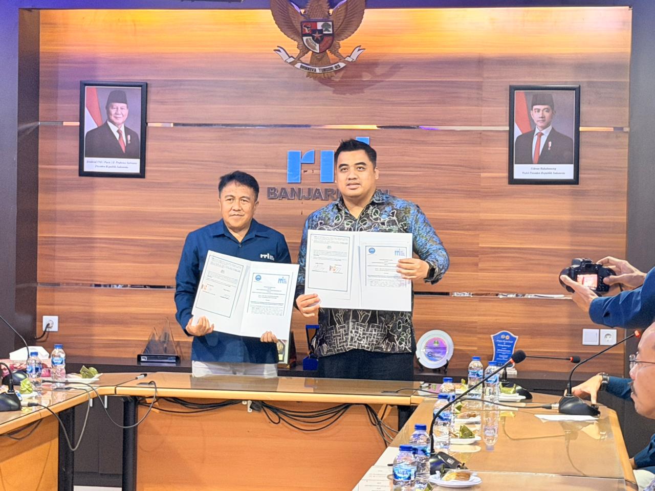 BNNK Tanah Laut Jalin Kerja Sama dengan RRI Banjarmasin untuk Perangi Narkoba