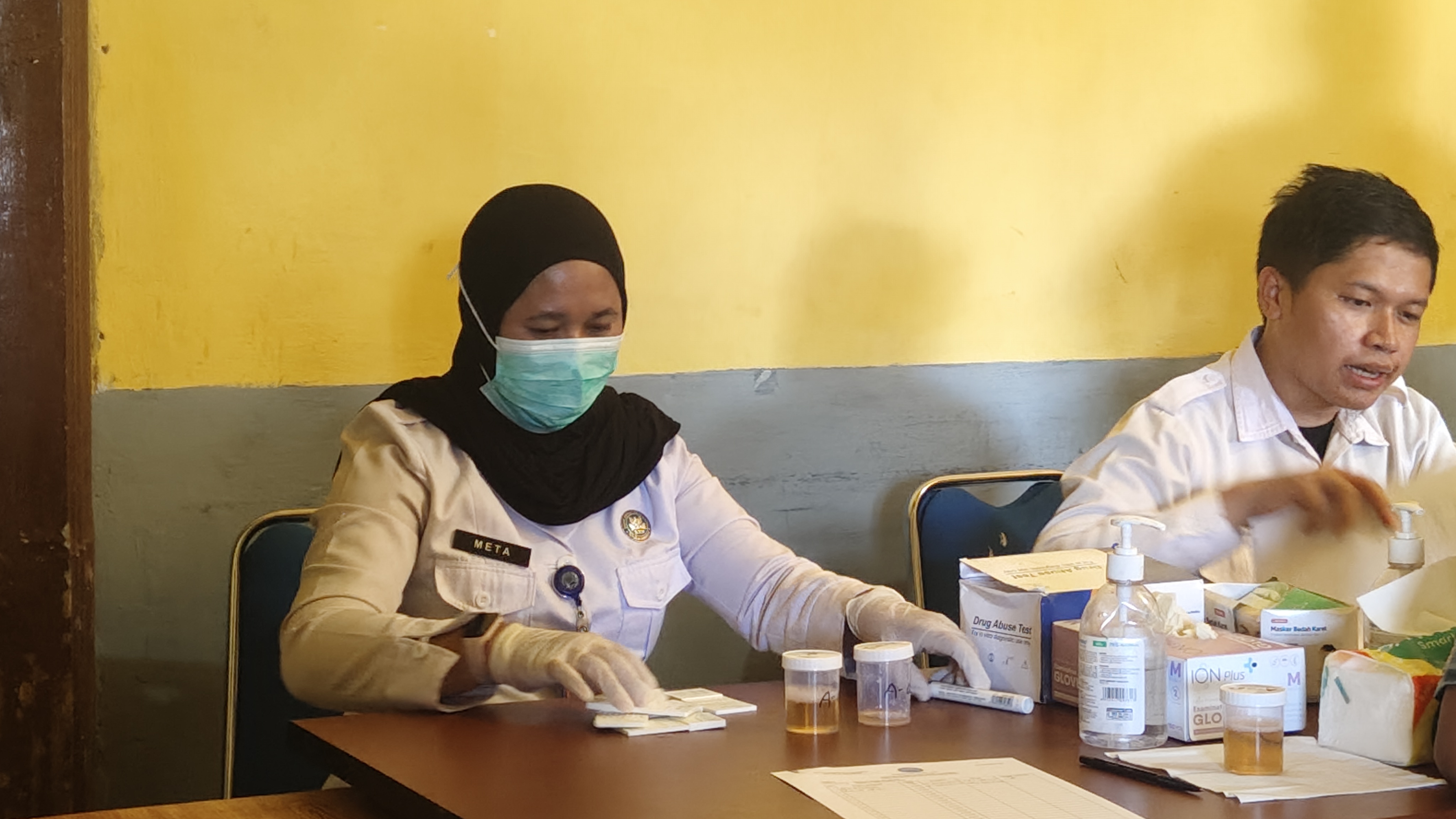 24 Aparat Desa di Test Urine Narkoba, BNNK Tanah Laut Apresiasi Komitmen Pemerintahan Desa Batakan