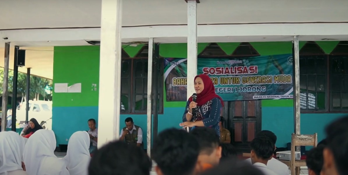 Generasi Anti Narkoba: BNN Tanah Laut Guncang Kesadaran Siswa SMAN 1 Jorong