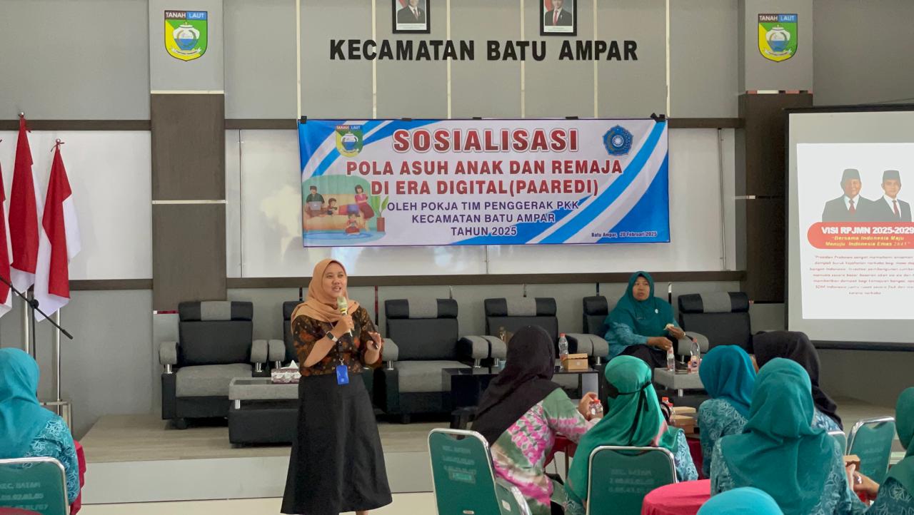 Sinergi Anti Narkoba: PKK Batu Ampar dan BNN Tanah Laut Bersatu di Kecamatan Batu Ampar
